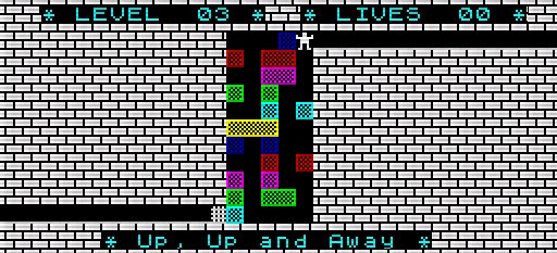 ... und etwas farbenfroher auf dem ZX Spectrum - es gibt auch eine Windows-Version