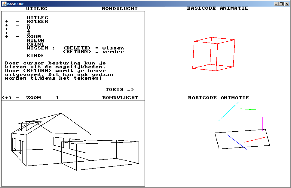 Screenshots der beiden Programme